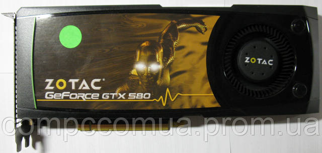 ZOTAC GTX 580 1536Mb 384 bit GDDR5 ID 443507549 1232 Prom.ua