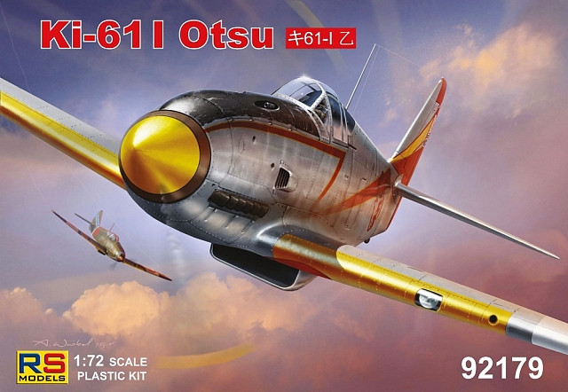 Пластикова модель 1/72 RS models 92179 японський винищувач Ki-61 I Otsu