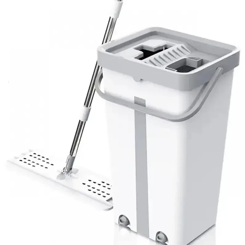 УЦІНКА! Швабра з відром Scratch Cleaning Mop G3 Big, Швабра-ледарка (Пошкоджений корпус 2381) LS-G2381