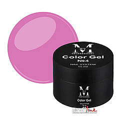 Кольоровий гель для моделювання нігтів Mia-M Professional Color Gel №4 ніжно-рожевий, 15 мл
