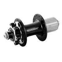 Втулка задня Quando KT-SR6R 32H під диск QR 135*10 mm  під ексцентрик алюмінієва чорна