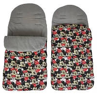 Теплий конверт на флісі Дісней Мінні Adamex для коляски та санок 1000088 solve