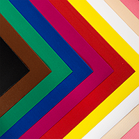 Гофрокартон В2 (50*70см), №90, Чорний, 253г/м2, Folia