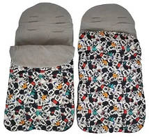 Теплий конверт на флісі Дісней Міккі Baby Go для коляски та санок 1000084 solve