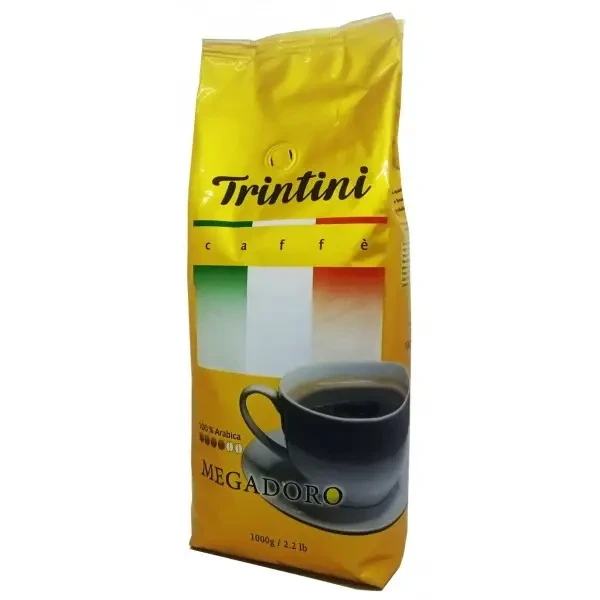 Кава "Trintini" Megadoro зерно 1 кілограм.