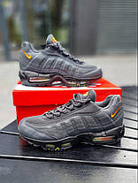 Чоловічі Кросівки Nike Air Max 95 Grey Yellow / Найк Аїр Макс 95 Сірі з Жовтим, фото 3