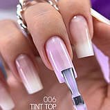 Топ кольоровий для гель-лаку Komilfo Tint Top 006, 8мл, фото 3