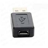 Перехідник адаптер USB 2.0 (тато) - micro USB (мама), фото 4