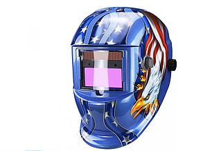 Маска зварника хамелеон Aurora A-777 HEAVY METAL з автоматичним світлофільтром