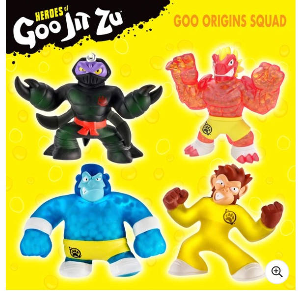 Оригінал Goo Jit Zu Monkey Simian, Blazagon, Scorpion, Silverback