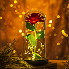 Світлодіодний нічник троянда в колбі з підсвіткою, фото 3