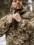 Тактичний і формений одяг, Бушлат чоловічий зимовий армійський Undolini Patriot, Тактичні речі, фото 6