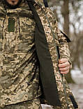 Тактичний і формений одяг, Бушлат чоловічий зимовий армійський Undolini Patriot, Тактичні речі, фото 5