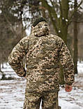 Тактичний і формений одяг, Бушлат чоловічий зимовий армійський Undolini Patriot, Тактичні речі, фото 7