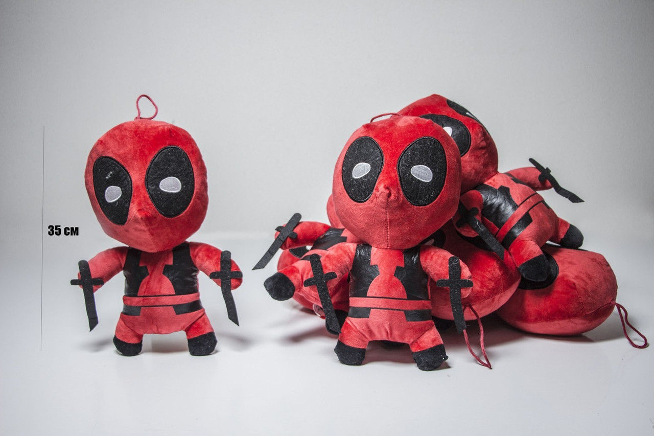 М'яка Іграшка Дедпул (Deadpool) 35см 22-169