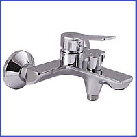 Змішувач для ванної литий латунний з душем Haiba DIANA 009 EURO (HB1017)