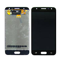 Дисплей для Samsung G570 Galaxy J5 Prime з чорним тачскрином, з регульованою підсвіткою