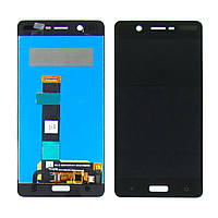 Дисплей для Nokia 5 з чорним тачскрином