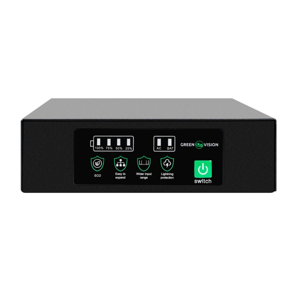 Джерело безперебійного живлення для роутера (UPS) GreenVision GV-701-UPS-DC16-60W