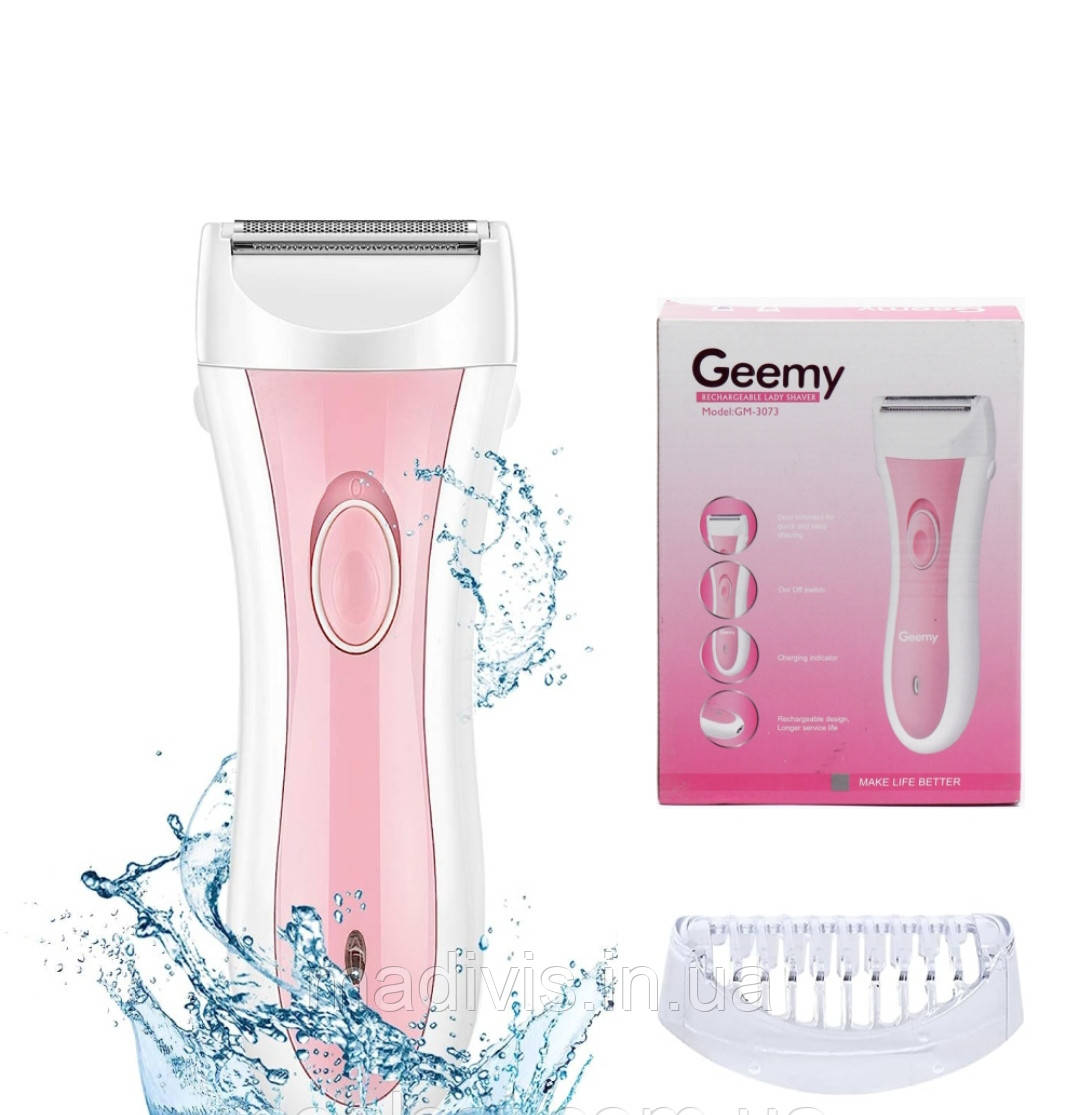 Електробритва жіноча Gemei GM 3073 тример, фото 1