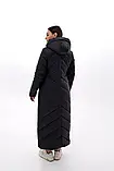 Жіночий зимовий пуховик максі ПВ-1133 Лаке Тон 180, розміри 44,46,48, фото 2
