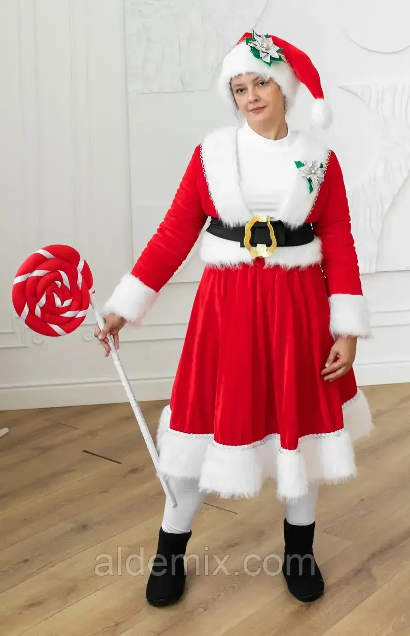 Карнавальний костюм для аніматорів «Місіс Санта», фото 1