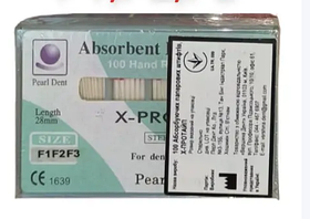 Штифти паперові, абсорбційні, уп. 100шт для протейперів