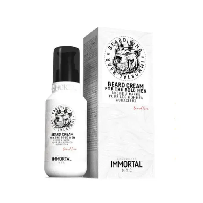 Крем для бороди та вусів Immortal Bear Styling Care Cream 100 мл IM-12