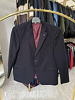 Чоловічий піджак IFC 0224 (58-68р) батал Турция т-синій