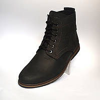 Кожаные зимние мужские ботинки Rosso Avangard Falkoni Black черные