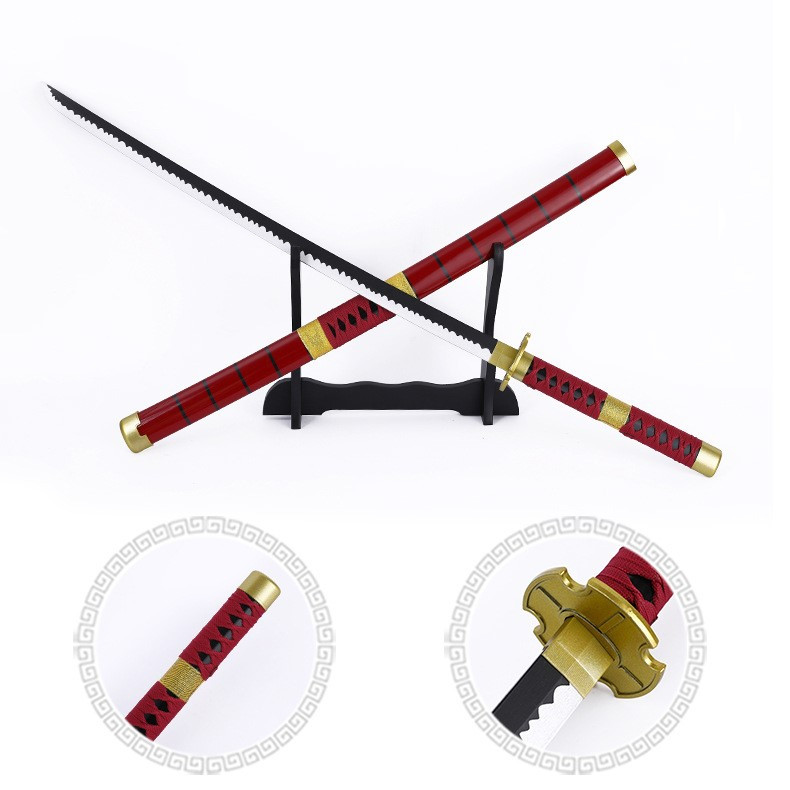 Меч Катана Ророноа Зоро Сандай Китецу проклятий меч з Ван Піс 104см з (пластик+ дерево), фото 1