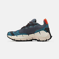 Зимові Чоловічі Кросівки Reebok Zig Kinetica 2 Edge / Рибок Зіг Кінетика 2 Едж Чорні з Синім та Помаранчевим, фото 4