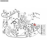 Перехідник носика J-бойлера під тефлонові трубки кавомашин Saeco, 996530017382, фото 5