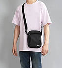 Сумка через плече Nike  Heritage Crossbody Bag чорна, унісекс, оригінал, фото 8