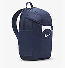 Оригінальний рюкзак Nike Academy Team Backpack 30 л синій для школи, спорту та подорожей DV0761-410, фото 6