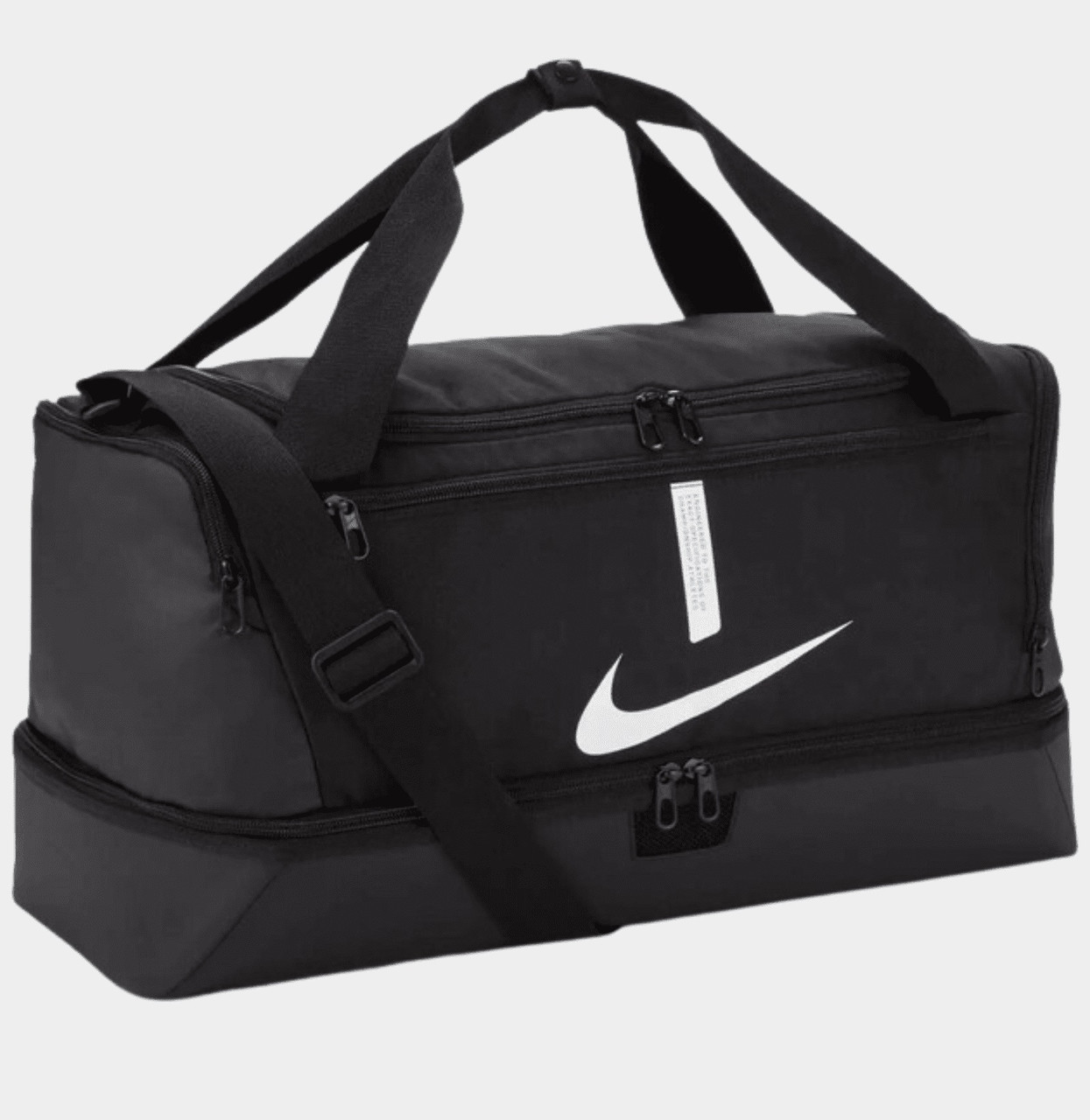 Сумка спортивна з подвійним дном Nike Academy Team CU8096-010 (37 літрів)