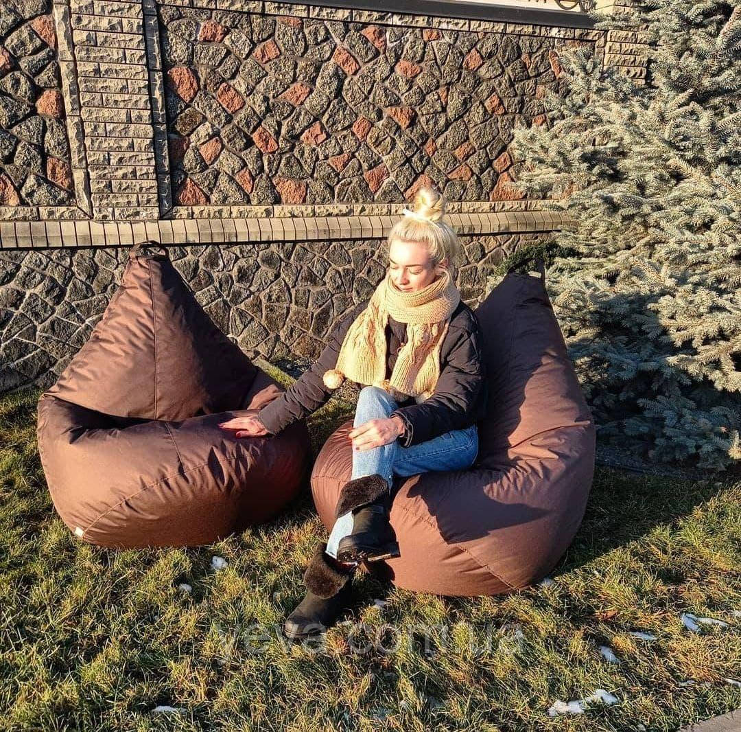 Крісло-мішок зі знижкою XXXL, Безкаркасне крісло дорослому, Велике м'яке крісло, М'які крісла для дому