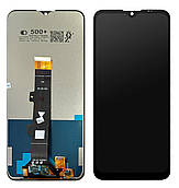 Дисплей + сенсор Motorola G30 XT2129, XT2129-2 TXDI650UBAPU-23 Чорний (PRC)