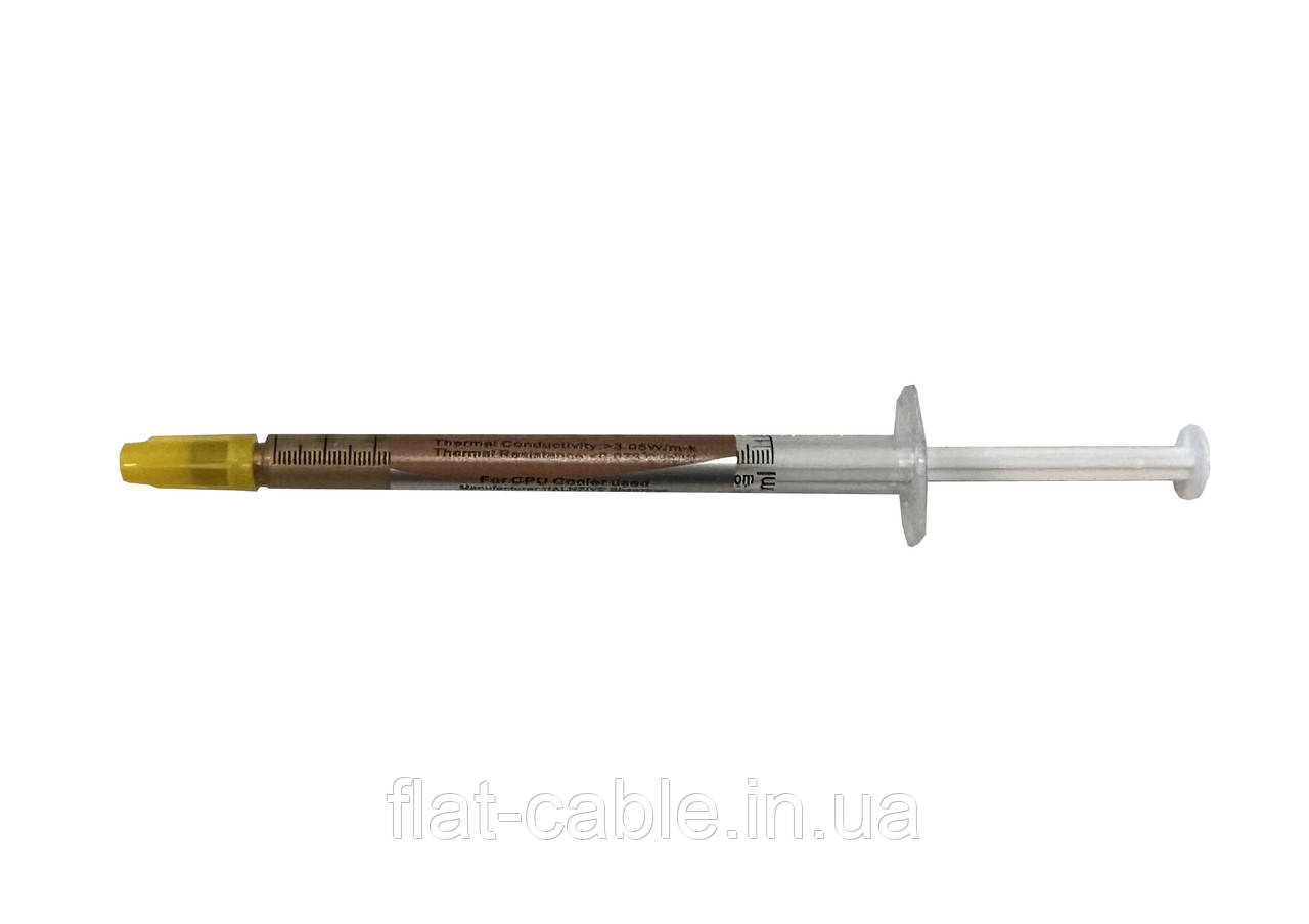 Термопаста жовта HY610 Шприц маленький