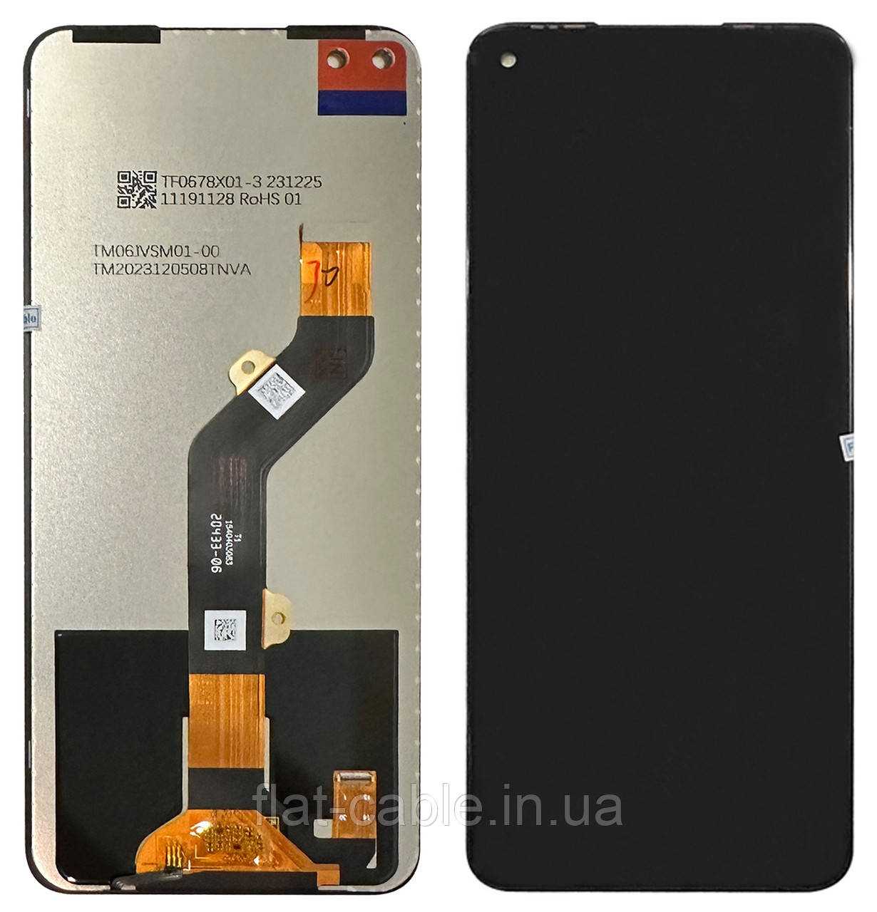 Дисплей + сенсор TECNO Camon 16 Pro Чорний original (PRC)