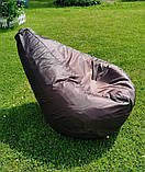 Крісло мішок, Безкаркасні меблі пуф крісло, Крісло мішок для дорослих XXL, Безкаркасні меблі, фото 8