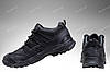 Військові міжсезонні кросівки на мембрані / тактичне демісезонне взуття зі шкіри DIVISION GTX Lo (black), фото 4