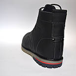 Сині зимові чоловічі черевики шкіряне взуття на хутрі Rosso Avangard Falconi Blu, фото 6