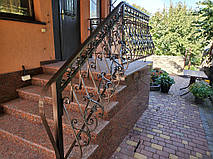 Ковані перила на ганок 1