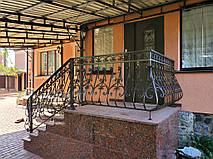 Ковані перила на ганок 2