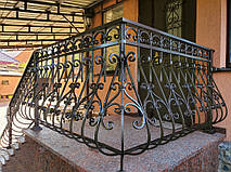 Ковані перила на ганок 3