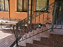 Ковані перила на ганок 4