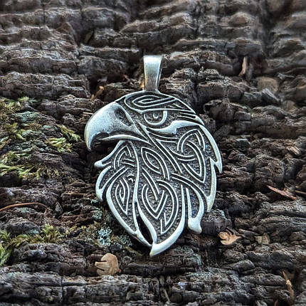 Орел в скандинавському стилі, Кулон, Амулет, Талісман, фото 2