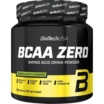 Амінокислоти BioTech BCAA Zero 360 g Apple, фото 1