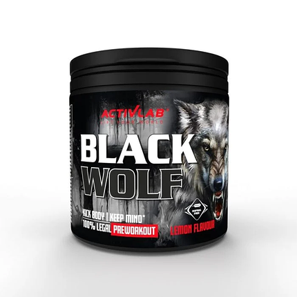 Передтренувальний комплекс Activlab Black Wolf 300 g Lemon, фото 1